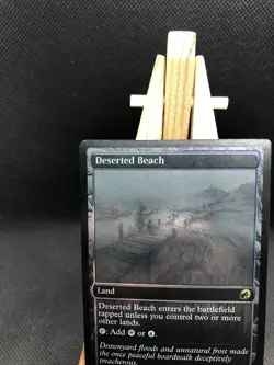 Deserted Beach (Silver Screen) FOIL Innistrad: Double Feature - Midnight Hunt NM - Image 2