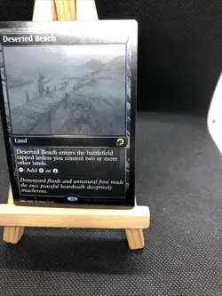 Deserted Beach (Silver Screen) FOIL Innistrad: Double Feature - Midnight Hunt NM - Image 4