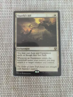 MTG Sigarda's Aid - 384 / English / Lightly Played - Image 1