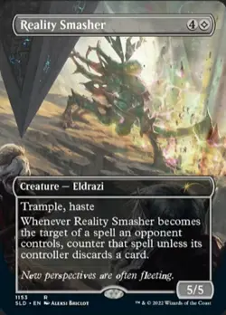 [1x] Reality Smasher - Foil - Borderless Near Mint, English Secret Lair MTG Magi - Image 1