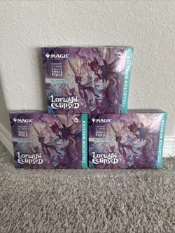 3x Lorwyn Eclipsed Collector Booster Pack Omega Box Factory Sealed Mtg ECL - Image 1