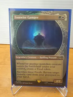 MTG Samwise Gamgee *SHOWCASE FOIL* The Lord of the Rings #327 - Image 1