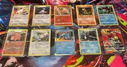 Vintage Pokemon Cards, 10 Card Lot, Mixed Ungraded NM/LP - Image 1