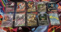 Pokemon TCG 10 mixed cards lot (Full art lot) - Image 1