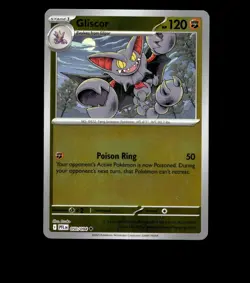 Gliscor – 050/094 – Phantasmal Flames – Reverse Holo Near Mint Pokemon Card TCG - Image 1