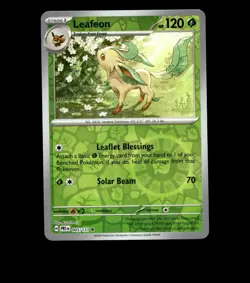 Leafeon – 005/131 – Prismatic Evolution Reverse Holo Near Mint Pokemon Card TCG - Image 1