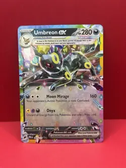 Pokemon Umbreon EX 60/131 Double Rare Holo Card Prismatic Evolutions - Image 1