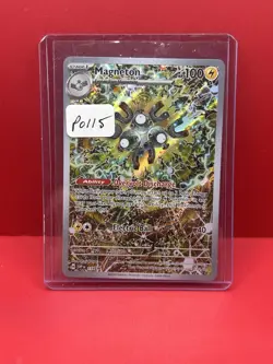 Pokemon TCG Magneton SVP 159 Surging Sparks ETB Promo Card NM - Image 3