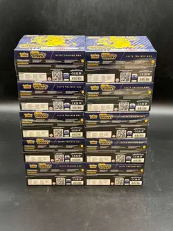Lot (10) Pokemon TCG Scarlet & Violet Surging Sparks Elite Trainer Boxes Sealed - Image 4