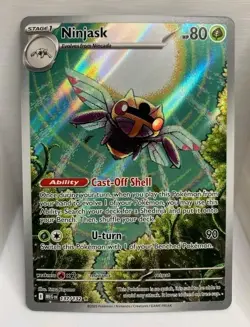 Ninjask 137/132 ME01: Mega Evolution NM Pokemon - Image 1