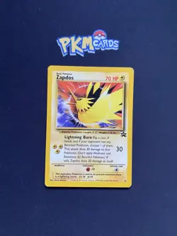 Pokemon TCG Zapdos Black Star Promo 23 Regular LP. - Image 1
