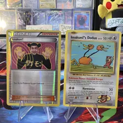 Pokemon TCG XY—Evolutions ImakuniU 63/83 & Doduo 112/108 Holo Regular 2016 Lot - Image 1