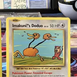 Pokemon TCG XY—Evolutions ImakuniU 63/83 & Doduo 112/108 Holo Regular 2016 Lot - Image 4