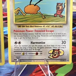 Pokemon TCG XY—Evolutions ImakuniU 63/83 & Doduo 112/108 Holo Regular 2016 Lot - Image 5