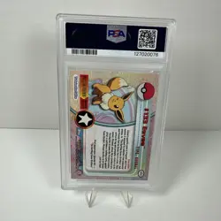 Pokemon 2000 Eevee #133 Topps TV Animation Edition Blue Label Series 3 Non Holo - Image 2