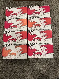 Pokemon TCG Scarlet & Violet White Flare ETB - EMPTY BOX LOT x8 - Image 1