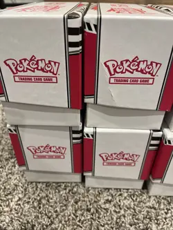 Pokemon TCG Scarlet & Violet White Flare ETB - EMPTY BOX LOT x8 - Image 3