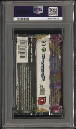 2020 Pokemon - Sword & Shield Vivid Voltage Sealed Pack Celebi - PSA 9 MINT! - Image 2