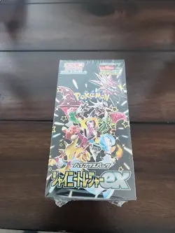 Pokemon Shiny Treasure EX sv4a Japanese Booster Box Factory Sealed US Seller! - Image 1