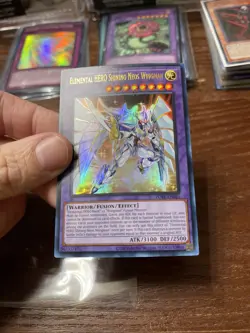 Elemental Hero Shining Neos Wingman - POTE-EN041 Unlimited (Ultra Rare) NM - Image 5
