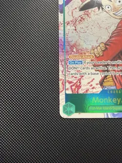 One Piece CCG Monkey.D.Luffy Op13-118 Alt Art Secret Rare NM - Image 5