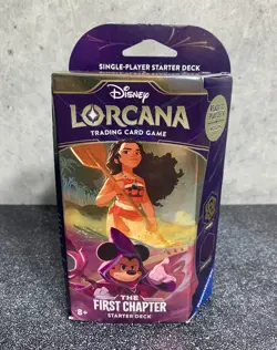 Lorcana The First Chapter Starter Deck - Amber / Amethyst - *No Booster (Opened) - Image 2