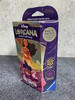 Lorcana The First Chapter Starter Deck - Amber / Amethyst - *No Booster (Opened) - Image 3