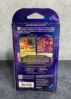 Lorcana The First Chapter Starter Deck - Amber / Amethyst - *No Booster (Opened) - Image 4