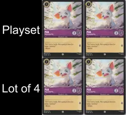 Disney Lorcana Winterspell (11) - Playset (4) #59 Pua - Disgruntled Pig - Image 1