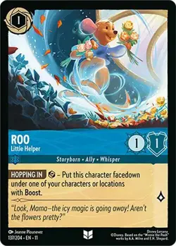 Roo - Little Helper 137/204 Winterspell Non-Foil Disney Lorcana - Image 1