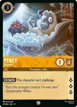 Percy - Pupsicle 27/204 Winterspell Non-Foil Disney Lorcana - Image 1