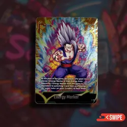 Bandai Dragon Ball Super Card Game Energy Marker Beast Gohan E-128 2nd Anniv #2 - Image 1