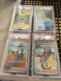 Lot Of 4 PSA Graded Pokemon Cards - Image 1