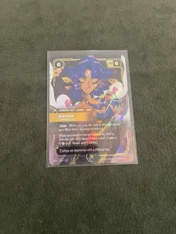 KARMA SIGNATURE Channeler Showcase Overnumber Riftbound Near Mint Card - English - Image 2