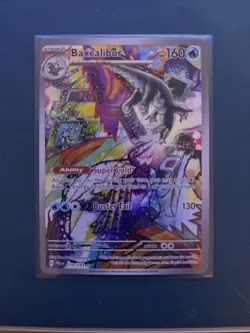 Pokemon TCG Baxcalibur Card 210/193 IR Sv02: Paldea Evolved 2023 NM+ - Image 1