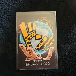 2024 One Piece The Best Trafalgar Law Don Card japanese - Image 1