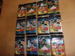 10 Packs Dragon Ball Z Movie Collection Booster Pack Trading Card Game 12 N Each - Image 1