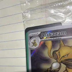 Pokemon TCG Alakazam Mega Evolution Promo Holo 140 HP 009 2025 Card - Image 2