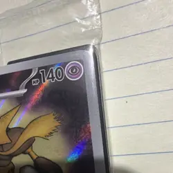Pokemon TCG Alakazam Mega Evolution Promo Holo 140 HP 009 2025 Card - Image 3