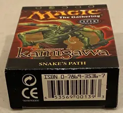 2004 WOTC MAGIC THE GATHERING CHAMPIONS OF KAMIGAWA SNAKE'S PATH THEME DECK NEW - Image 3