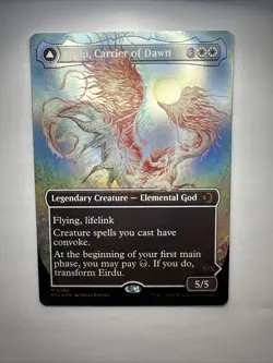 Eirdu, Carrier of Dawn (Borderless) Lorwyn Eclipsed Foil - Image 1
