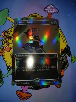Magic MTG - Sokka's Charge (Borderless) Foil - Avatar: The Last Airbender - Image 1