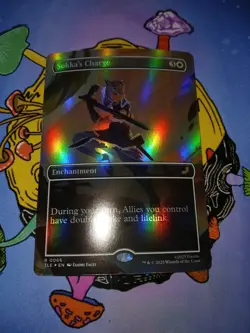 Magic MTG - Sokka's Charge (Borderless) Foil - Avatar: The Last Airbender - Image 2