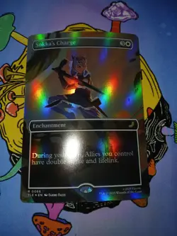 Magic MTG - Sokka's Charge (Borderless) Foil - Avatar: The Last Airbender - Image 3