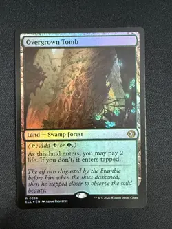 Overgrown Tomb (FOIL) - Lorwyn Eclipsed (MTG) NM - Image 1