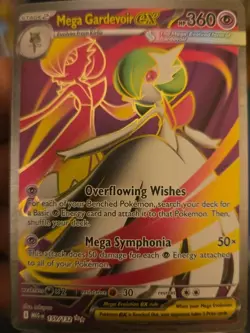 Mega Gardevoir ex Full Art Ultra Rare 159/132 Pokemon Mega Evolution English - Image 1