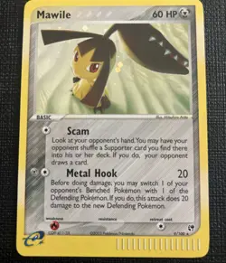 Mawile 9/100 Sandstorm Holo Rare Pokemon Trading Card Game - Image 2