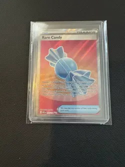 Rare Candy 175/132 Ultra Rare ME01: Mega Evolution Pokemon Card - Image 3
