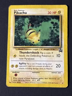 Pokemon TCG Pikachu Pikachu World Collection 27 Regular Promo Promo - Image 1
