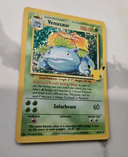 Venusaur Holo 15/102 Celebrations Classic Collection Pokemon 2021 - Image 3